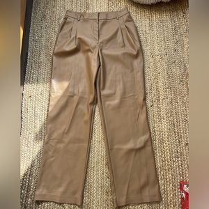 HOUSE OF HARLOW faux leather hogh waisted pant